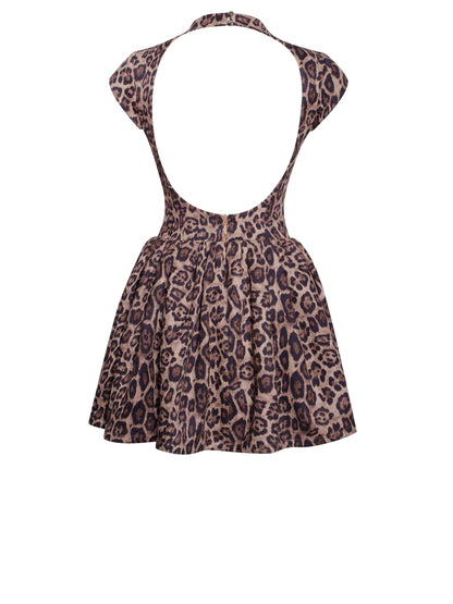 Cheetah Mini Dress